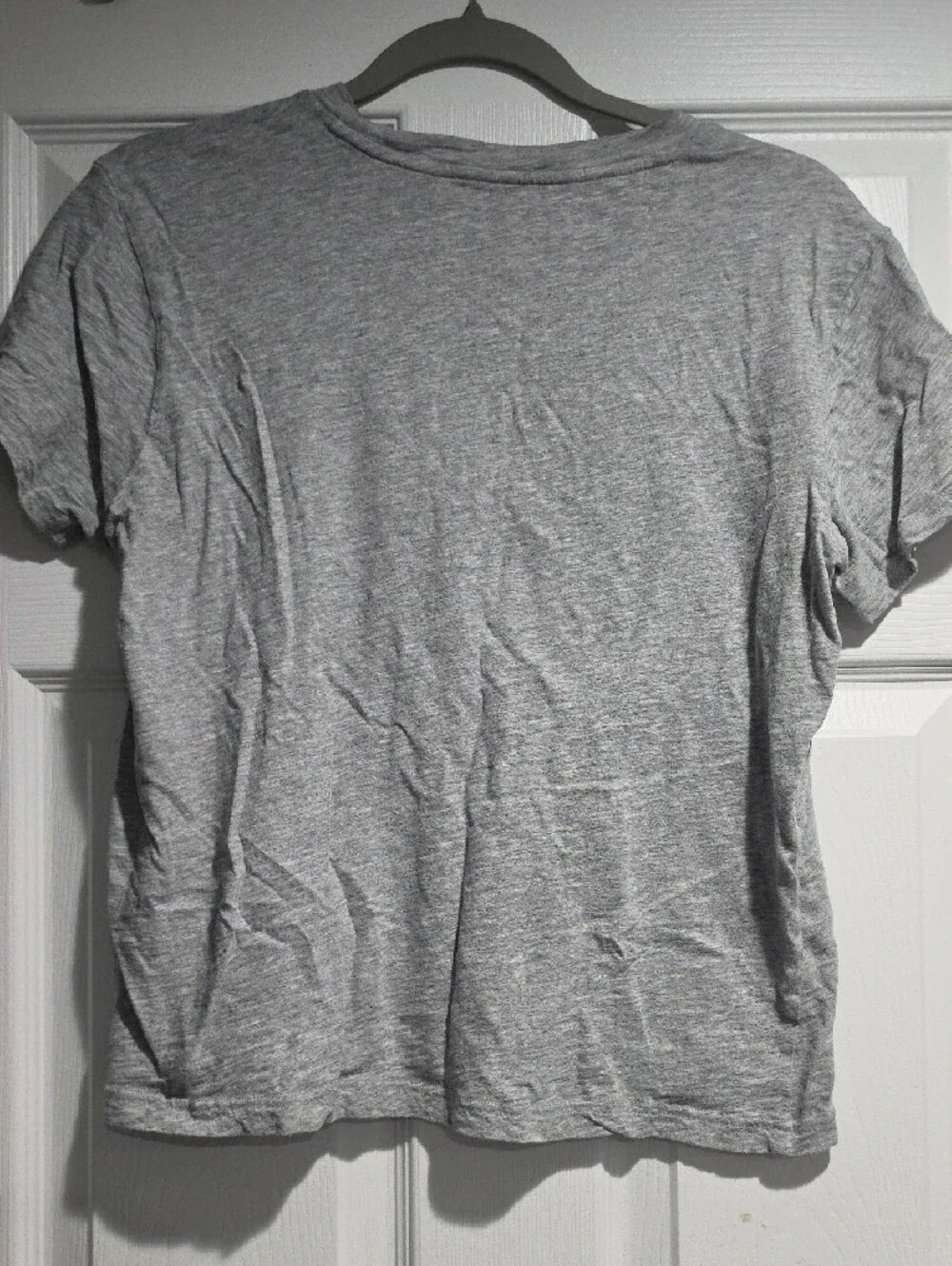 Michael Kors Gray Tee with Blue Graphic - Watch Hunger Stop